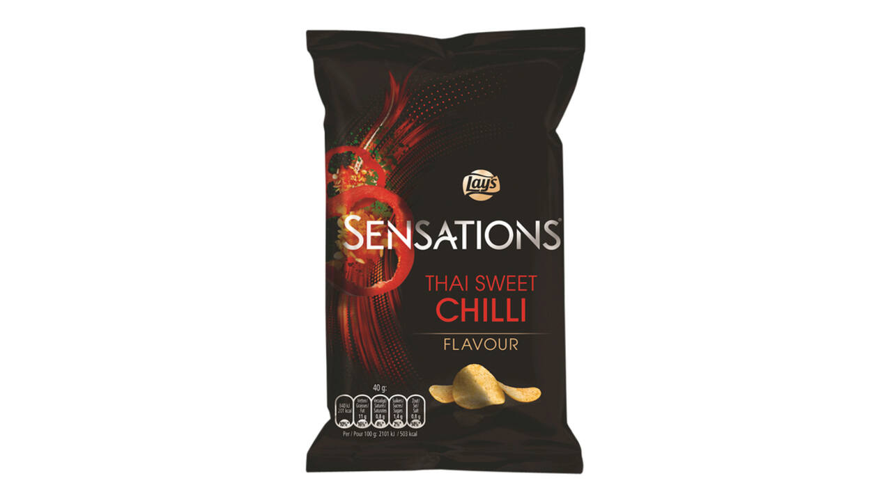 Chips Lay's Sensations Thai sweet chilli zak 40gr