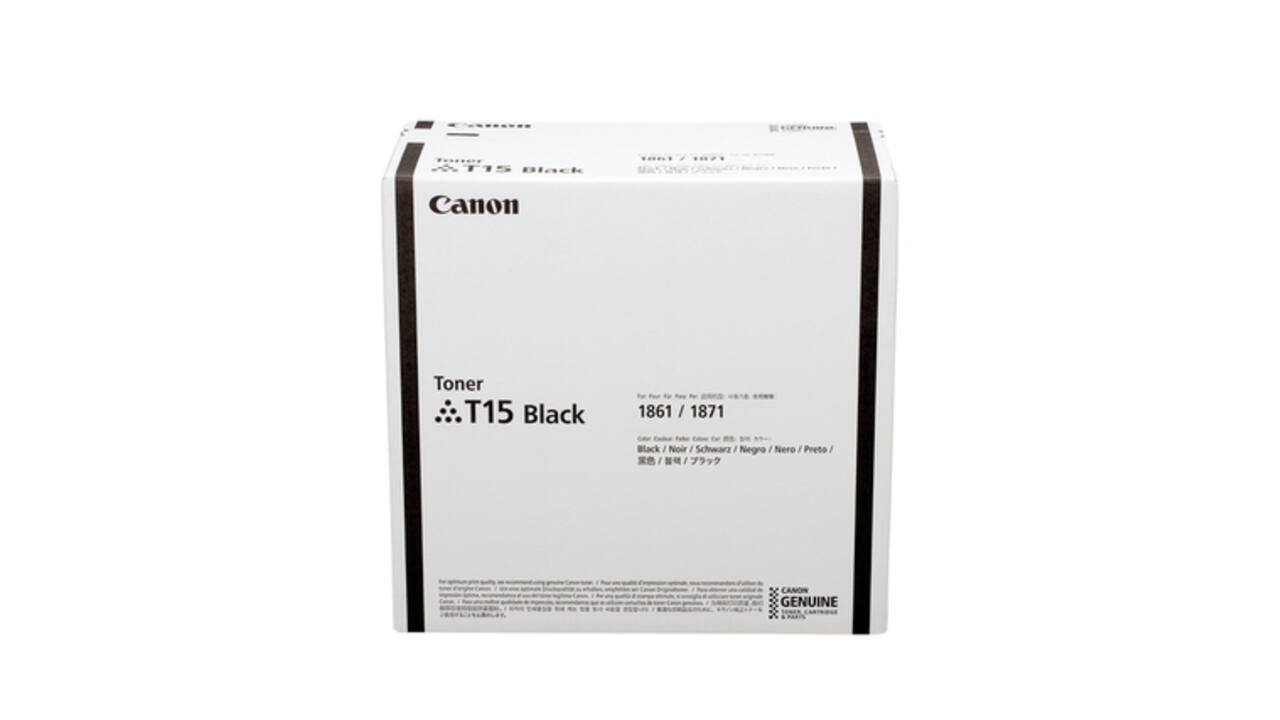Tonercartridge Canon T15 zwart