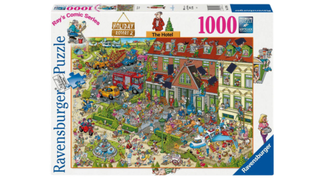 Puzzel Ray Comics Holiday resort 2 The hotel 1000 stukjes