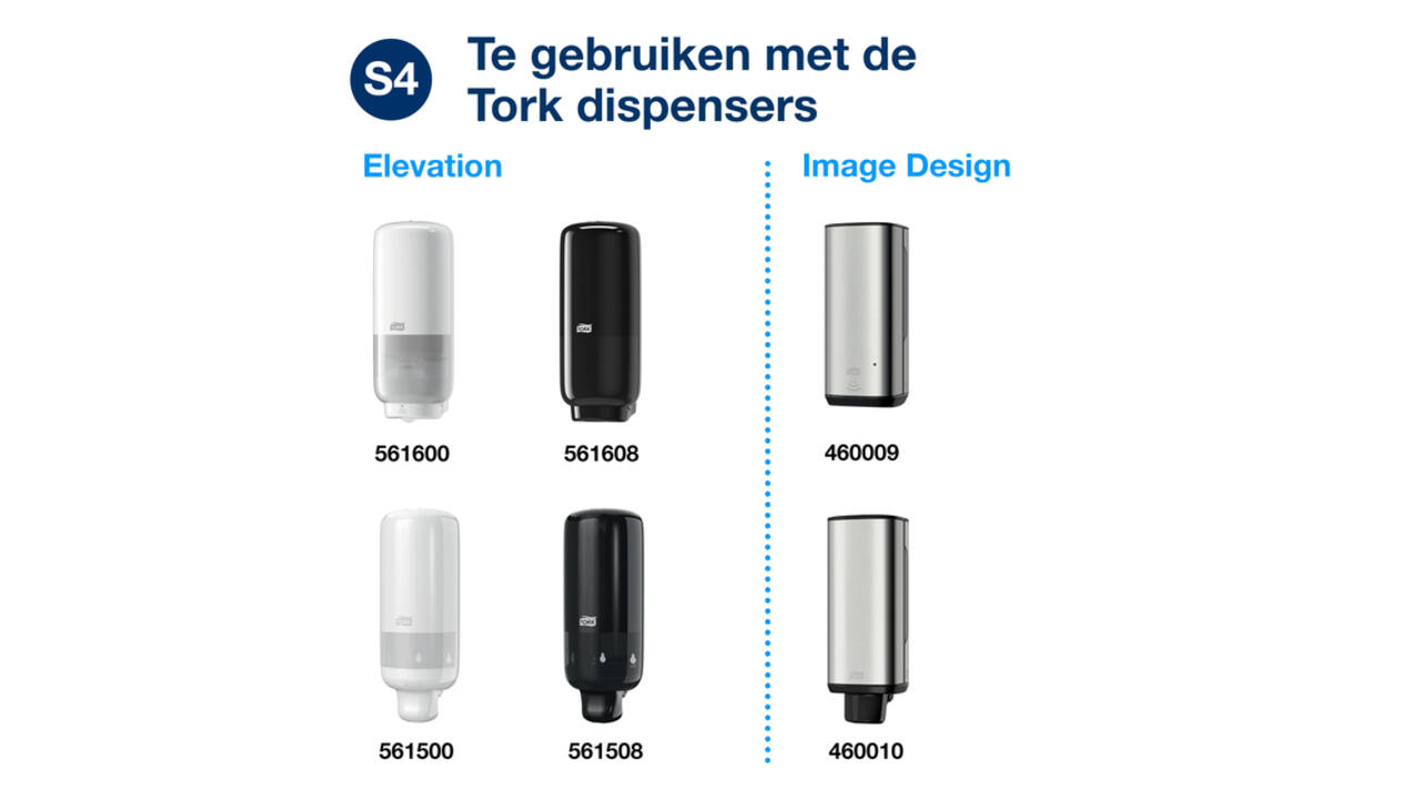 Handzeep Tork S4 Premium schuim 1000ml luxe 524901