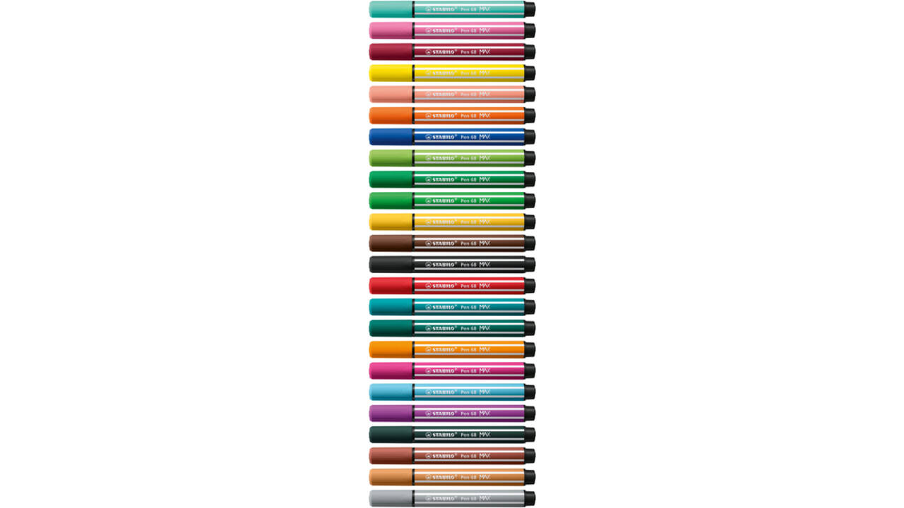 Viltstift STABILO Pen 68/26 Max abrikoos