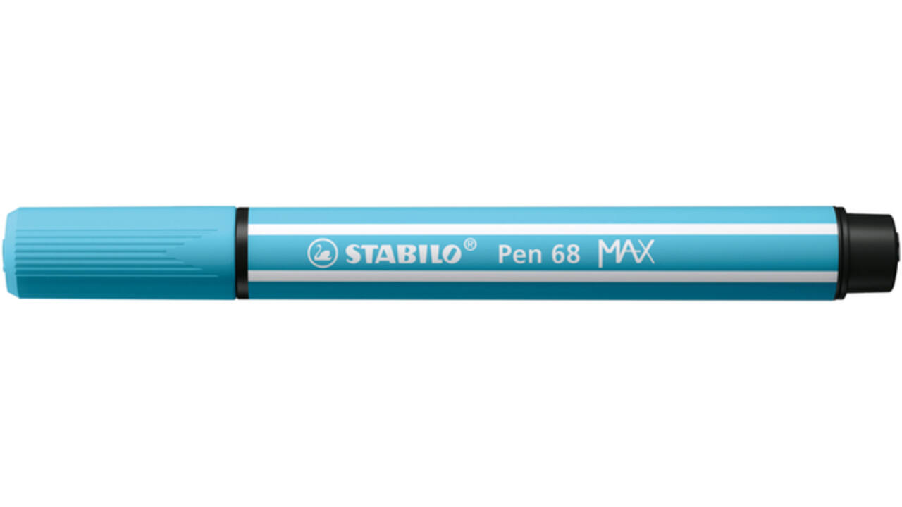 Viltstift STABILO Pen 68/57 Max azuurblauw