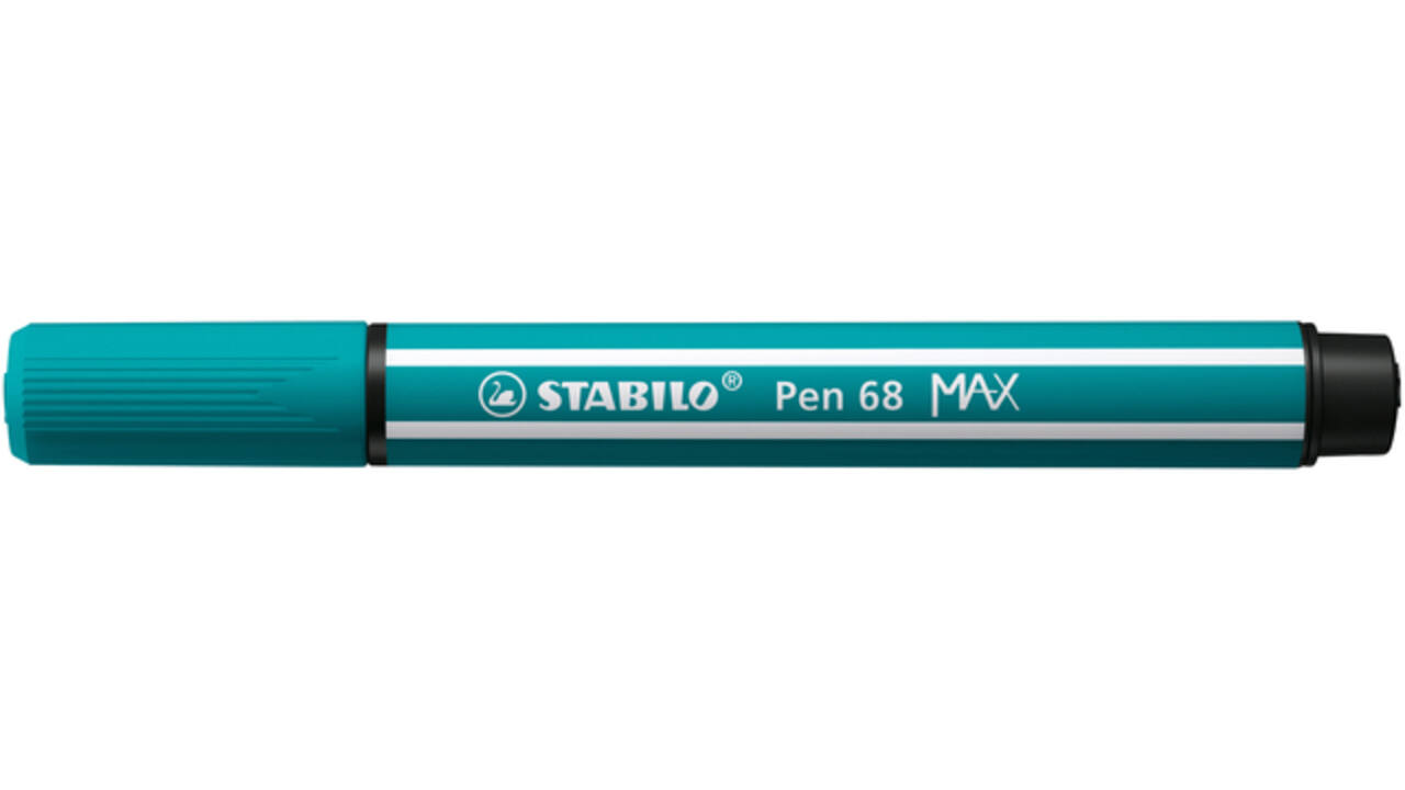 Viltstift STABILO Pen 68/51 Max turquoiseblauw