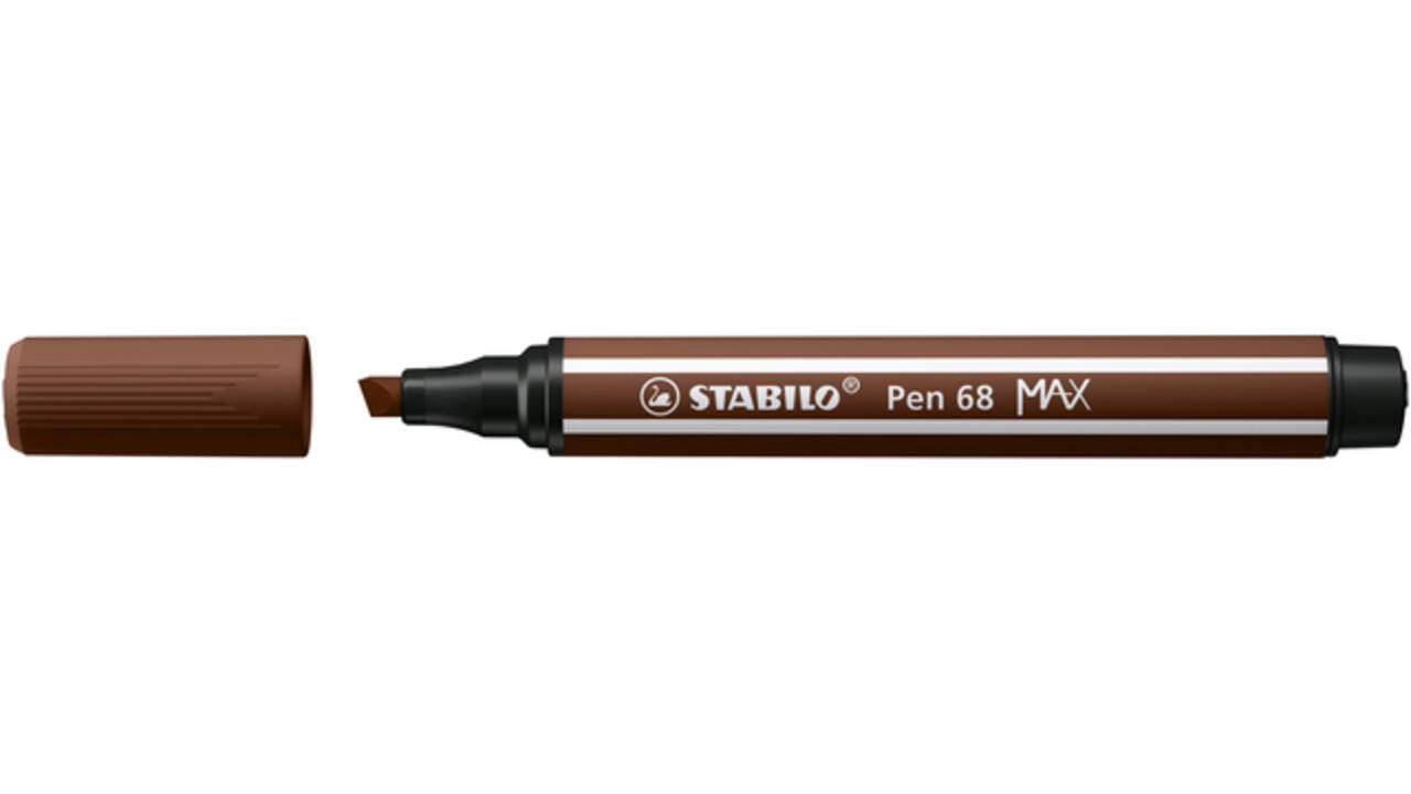 Viltstift STABILO Pen 68/45 Max bruin