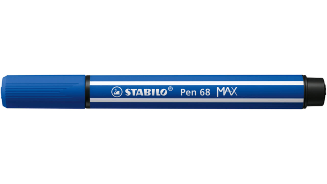 Viltstift STABILO Pen 68/32 Max donkerblauw