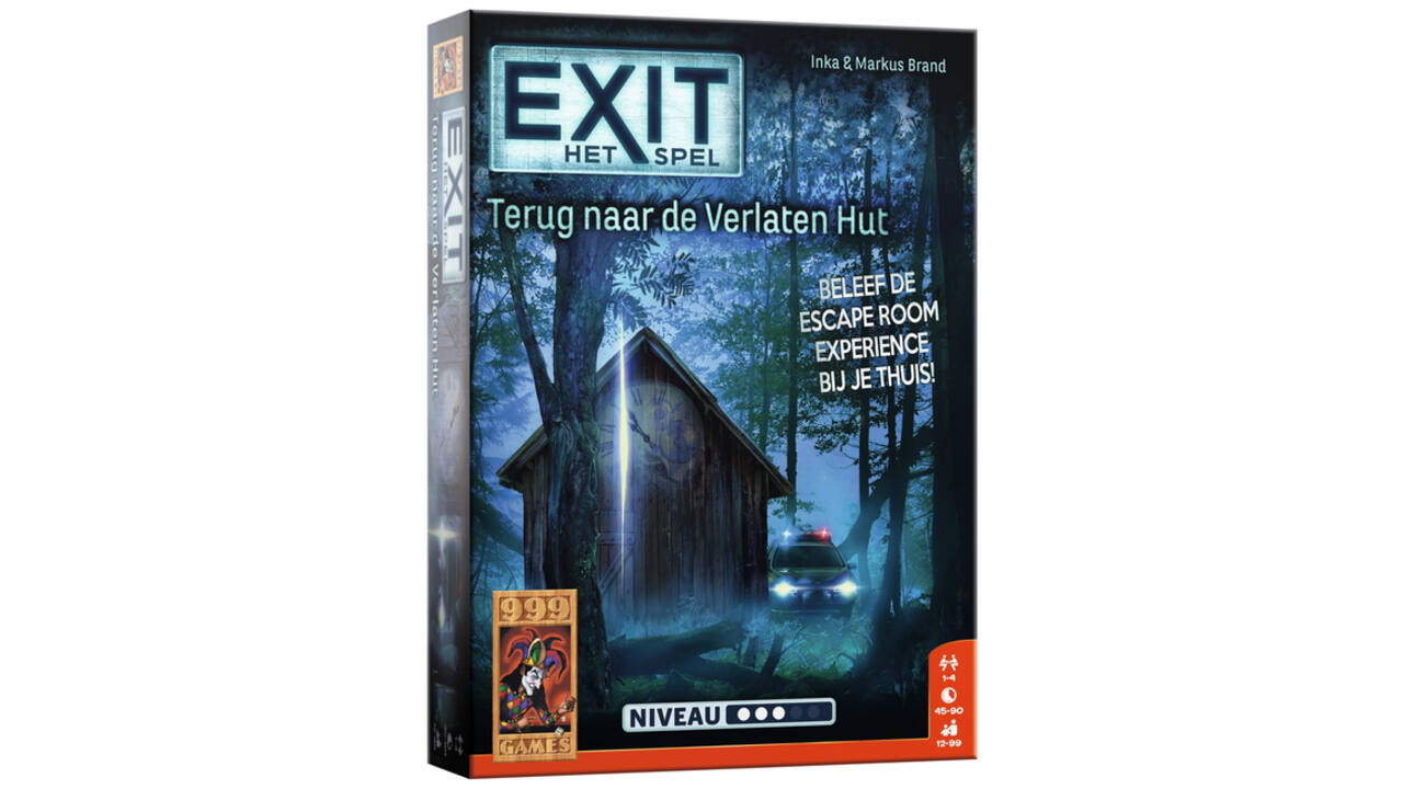 Spel EXIT Terug naar de Verlaten Hut Breinbreker