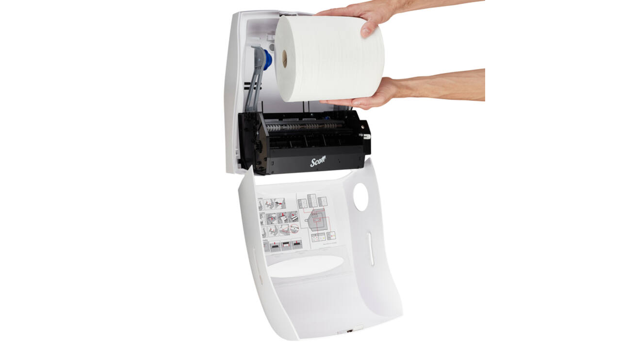 Handdoekroldispenser Kimberly Clark Professional elektrisch wit 9960