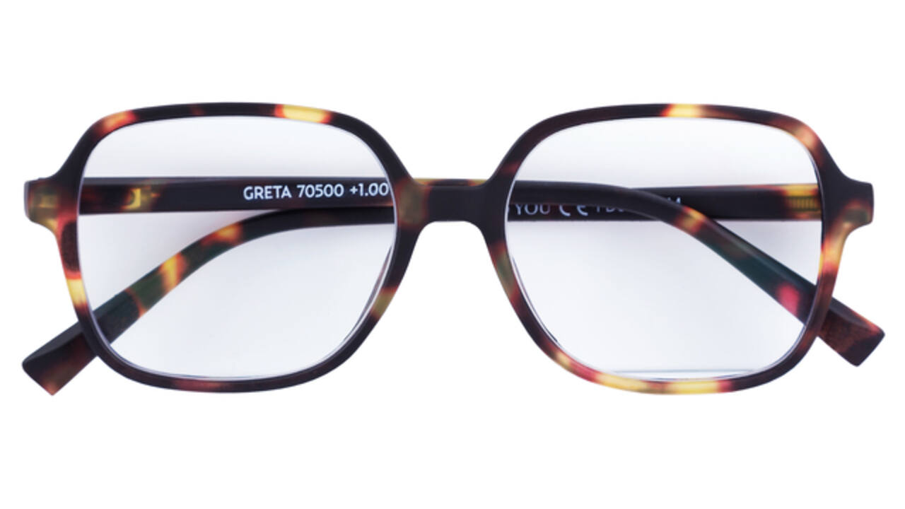 Leesbril I Need You +2.00 dpt Greta havanna