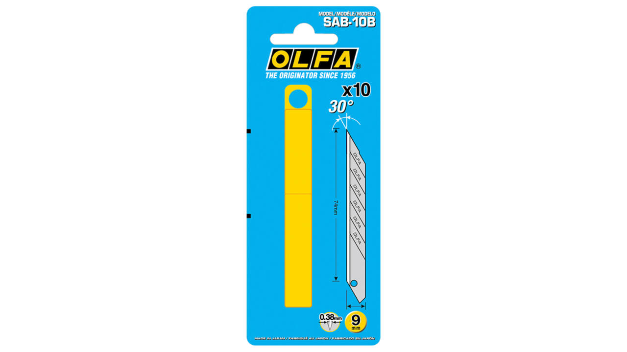 Reservemes Olfa SAB blister à 10 stuks