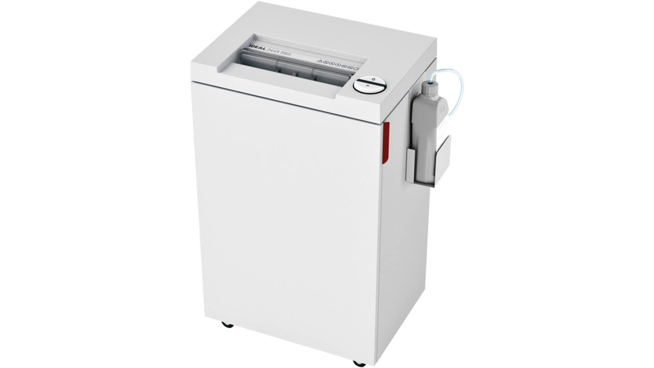 Papiervernietiger IDEAL 2445 snippers 2x15mm auto olie