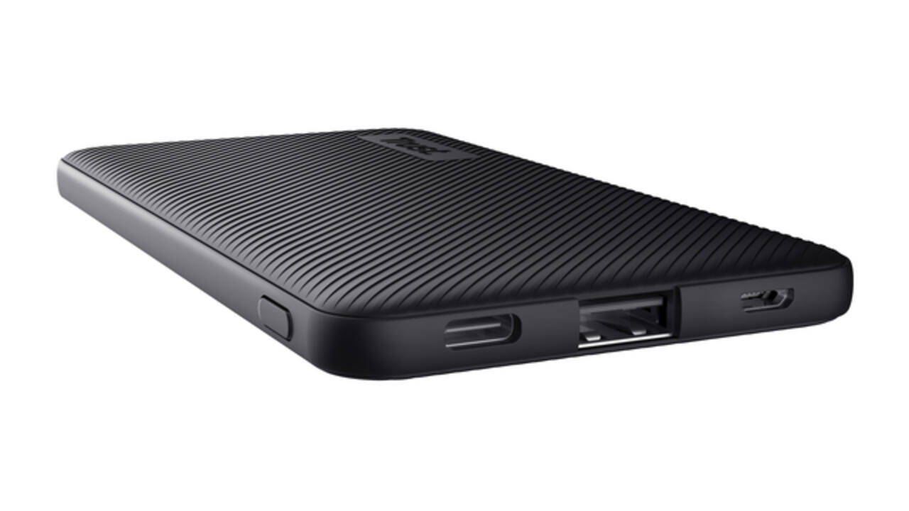 Powerbank Trust Primo 5.000 mAh eco zwart