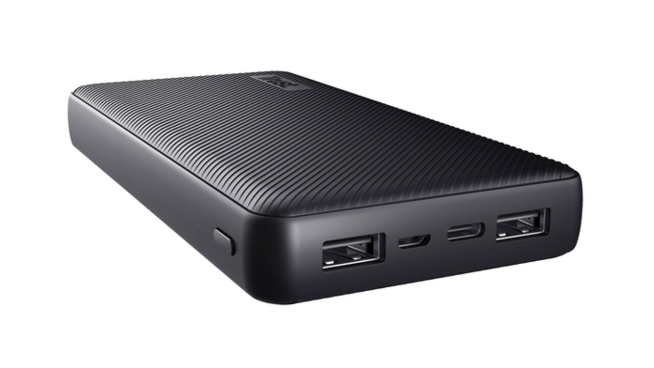 Powerbank Trust Primo 20.000 mAh eco zwart