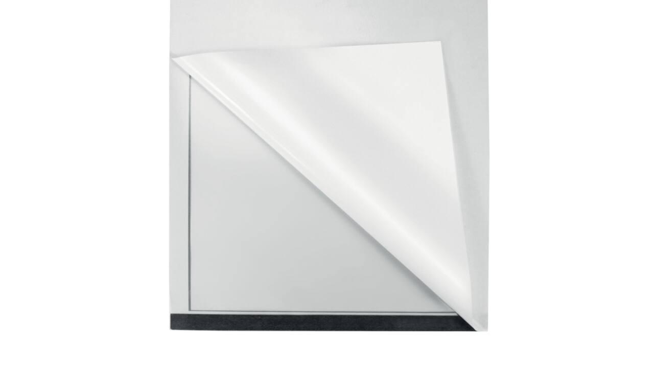 Infokader Nobo zelfklevend A3 zilver 2 stuks