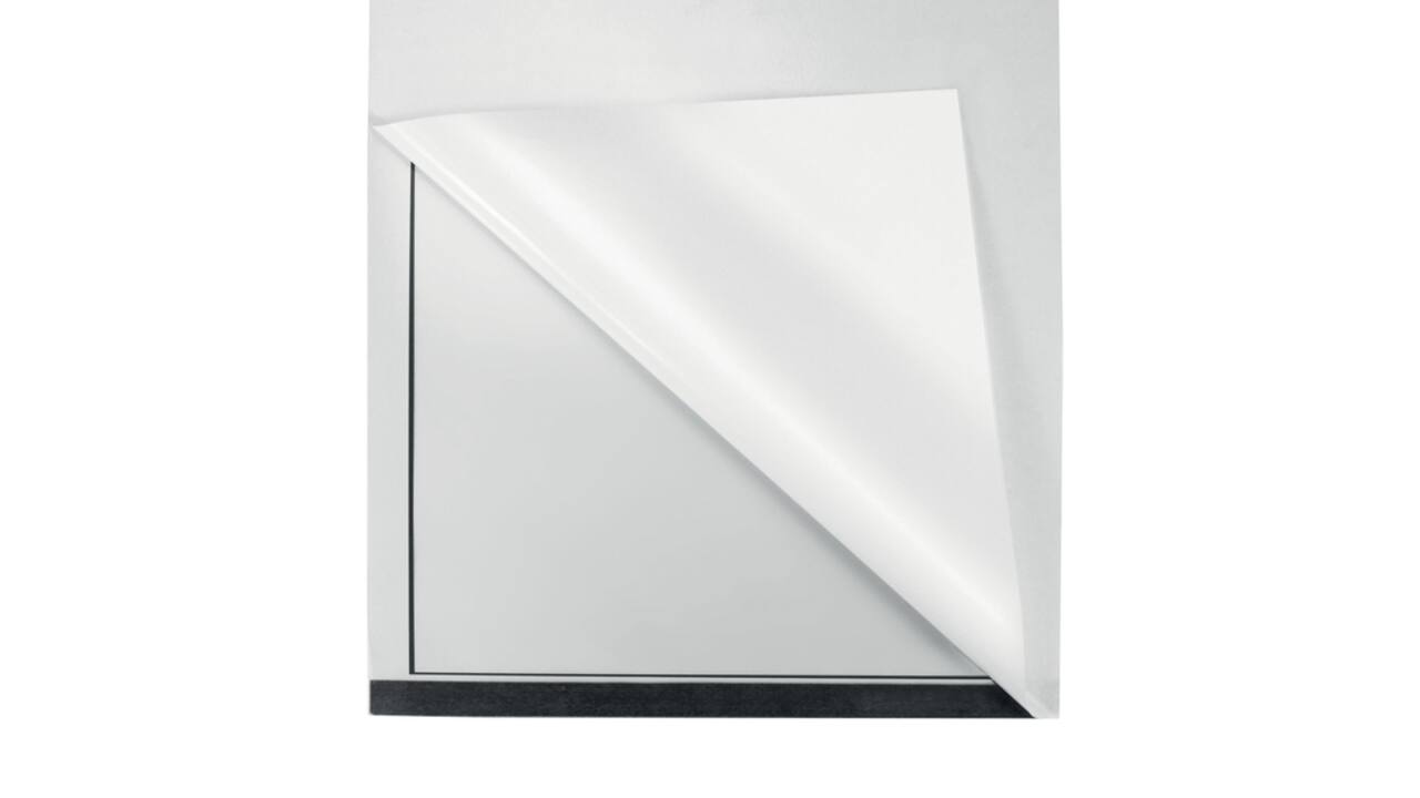 Infokader Nobo zelfklevend A4 zwart 2 stuks