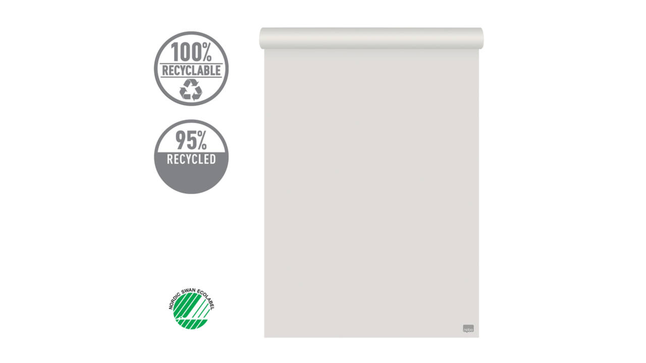 Flipoverpapier Nobo gerecycled 58x81cm dubbelzijdig plano 50vel