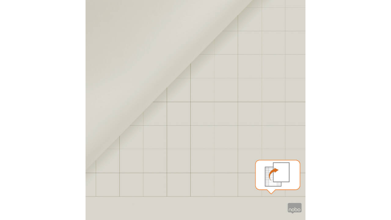 Flipoverpapier Nobo standaard 65x95cm dubbelzijdig plano 50vel