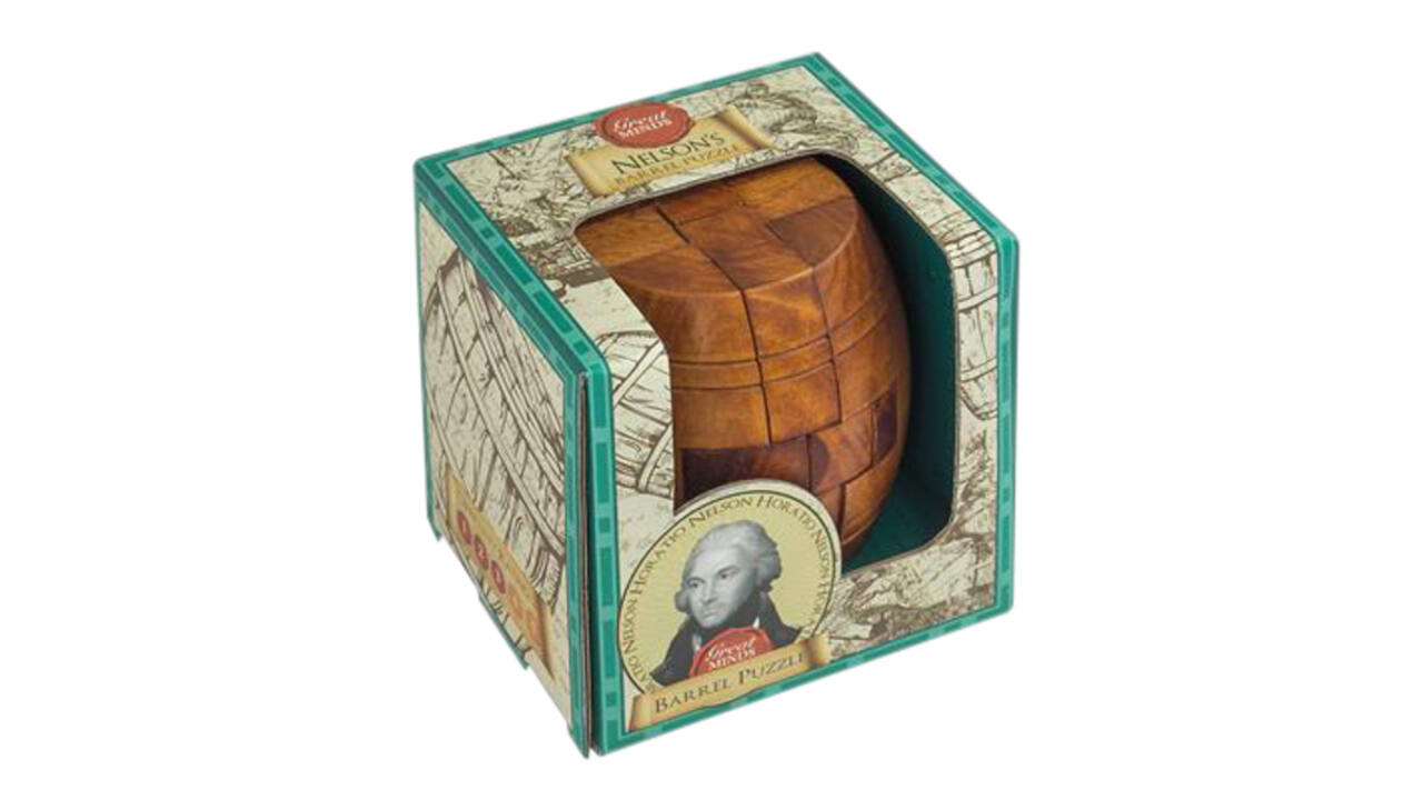 Breinpuzzel Great Minds Nelson's Barrel Puzzle