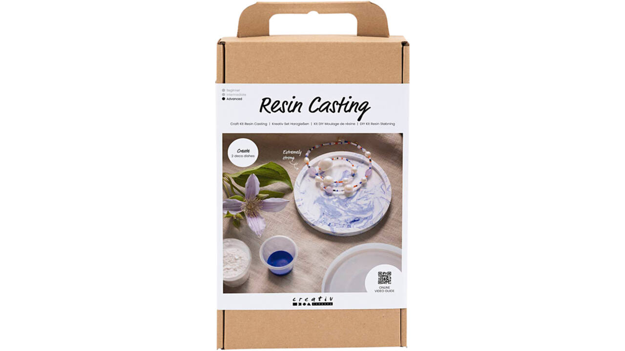 Hobbyset Creativ Company Hars Gieten dienblad met marmereffect