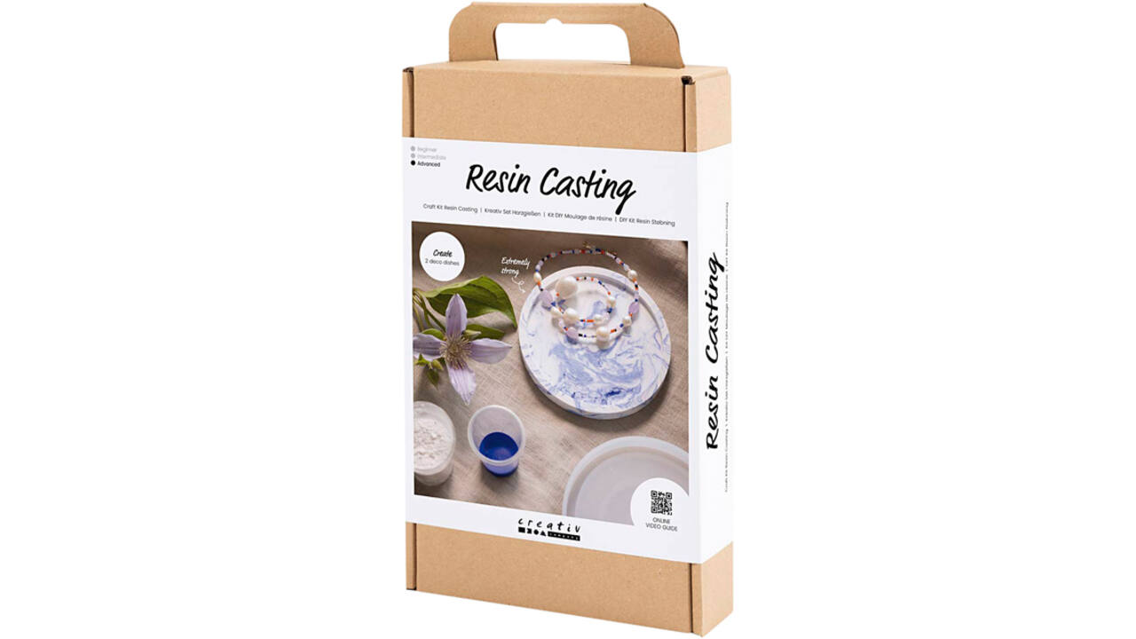 Hobbyset Creativ Company Hars Gieten dienblad met marmereffect