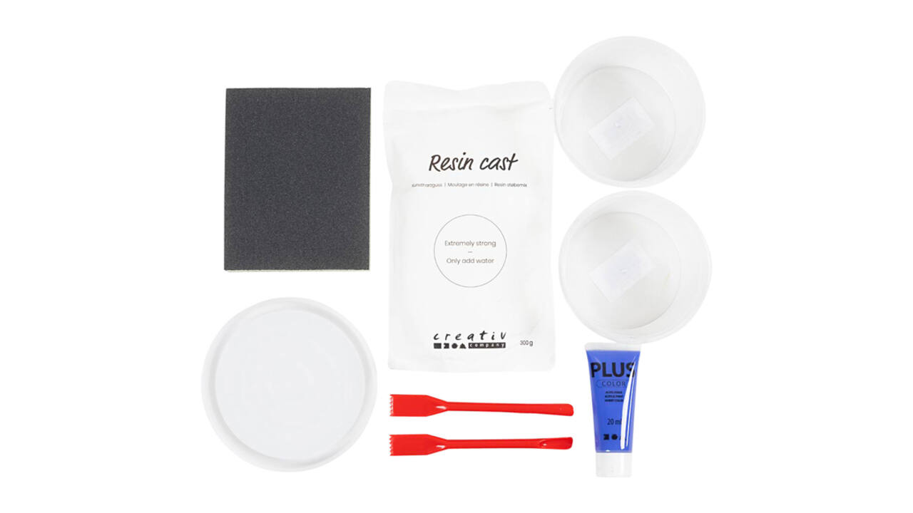 Hobbyset Creativ Company Hars Gieten dienblad met marmereffect