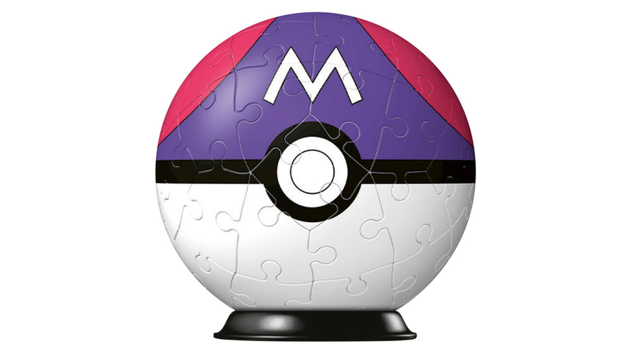 Puzzel 3D Ravensburger Pokemon Masterbal 54 stukjes