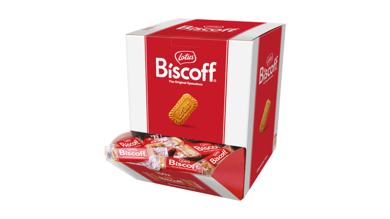 Koekjes Lotus Biscoff speculoos dispenser 150 stuks