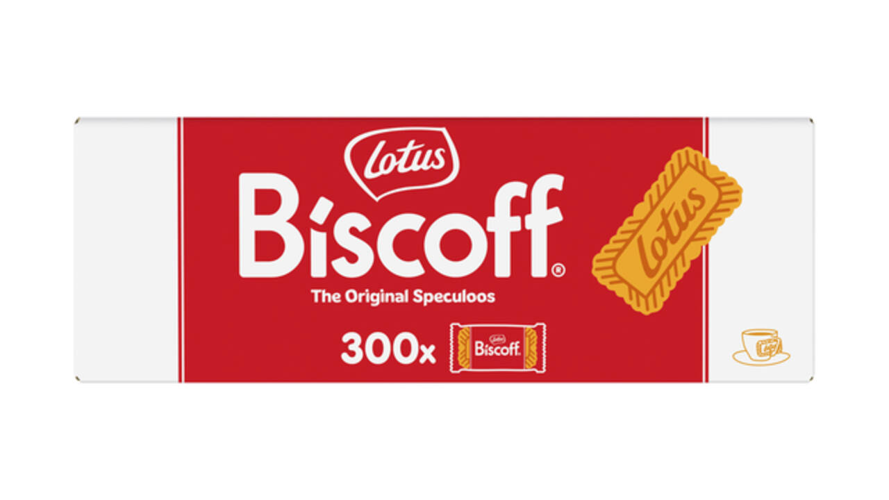 Koekjes Lotus Biscoff speculoos doos 300 stuks