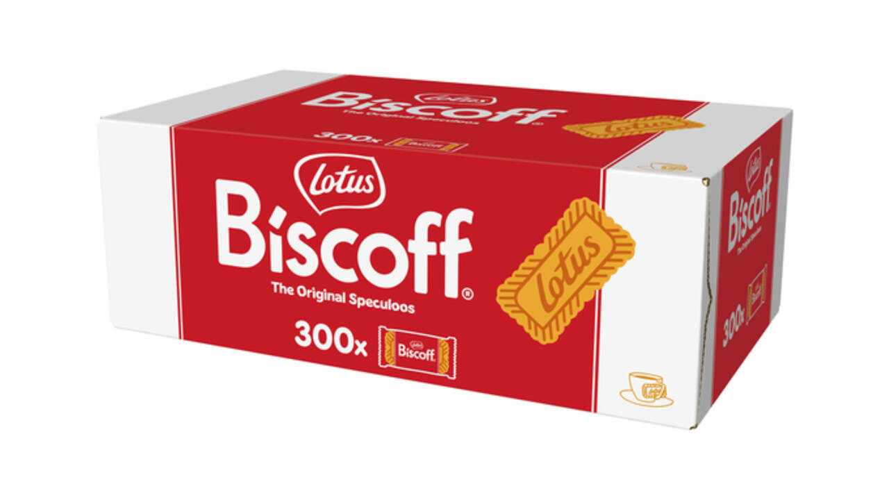 Koekjes Lotus Biscoff speculoos doos 300 stuks