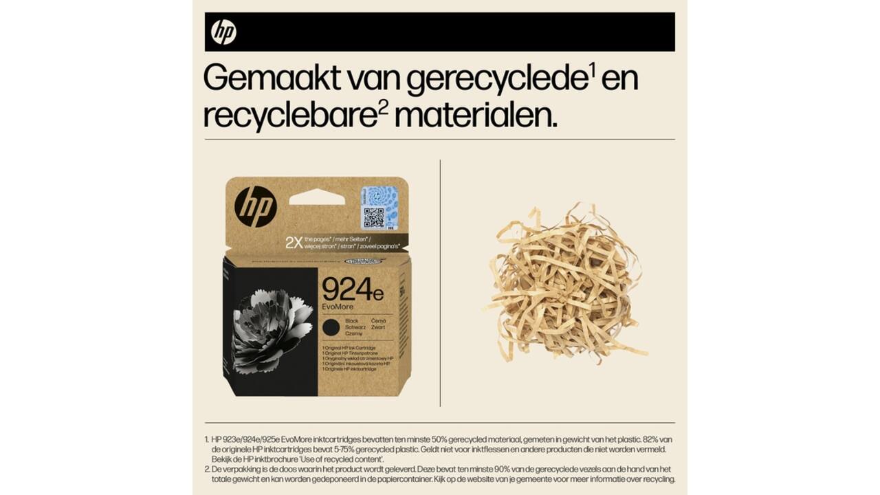 Inktcartridge HP 4K0V0NE 924E Evomore zwart