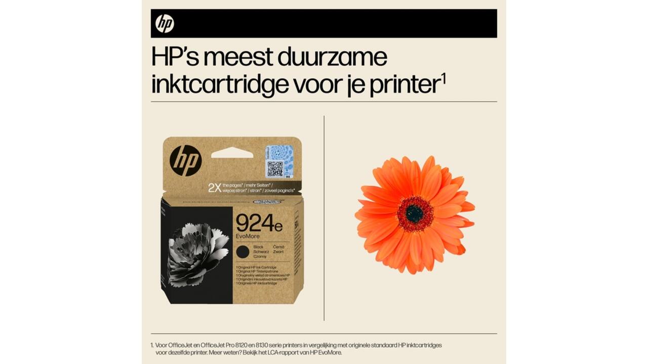 Inktcartridge HP 4K0V0NE 924E Evomore zwart