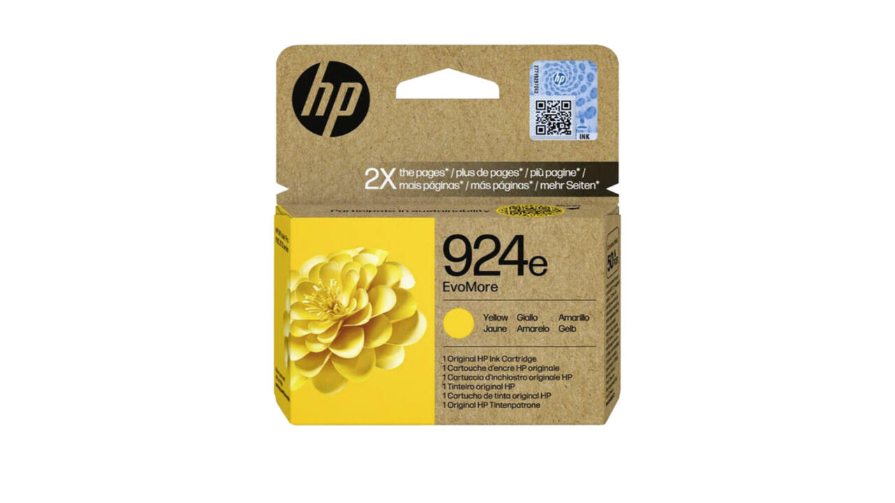 Inktcartridge HP 4K0U9NE 924E Evomore geel