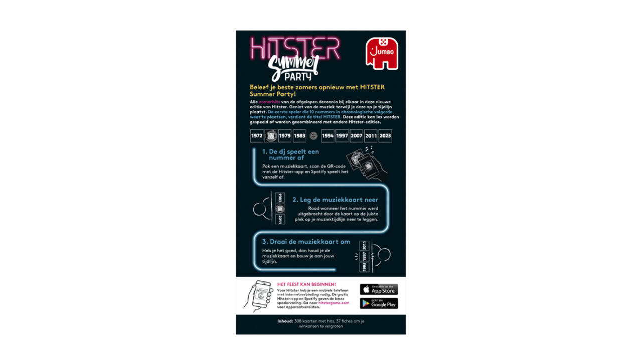 Muziekspel Hitster Summer 16+