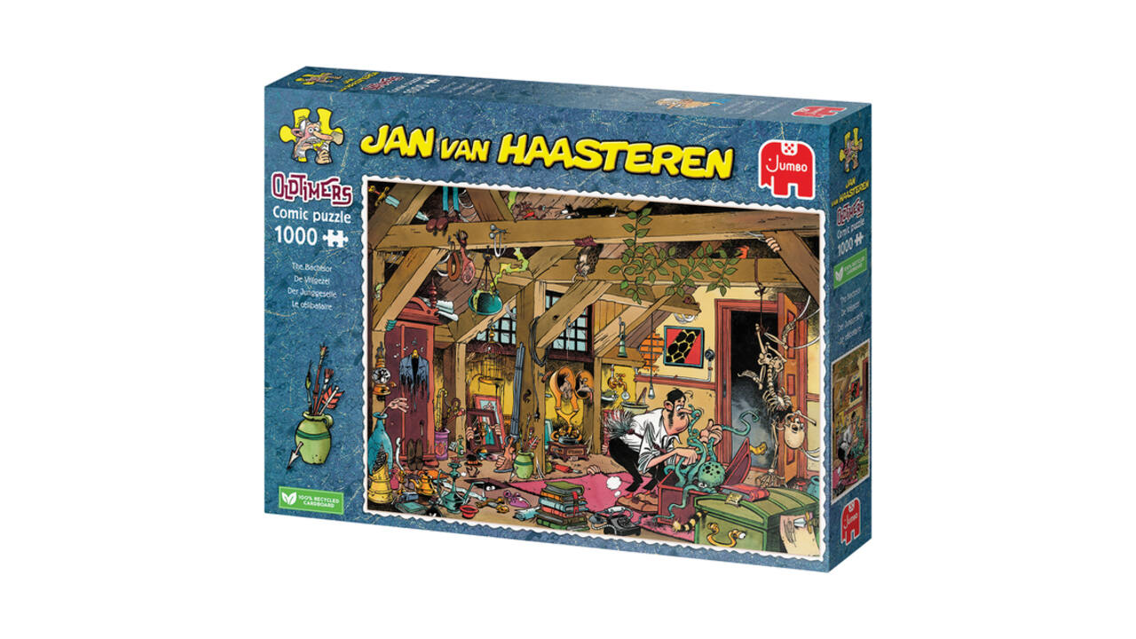 Puzzel Jan van Haasteren Oldtimers - De Vrijgezel 1000 stukjes