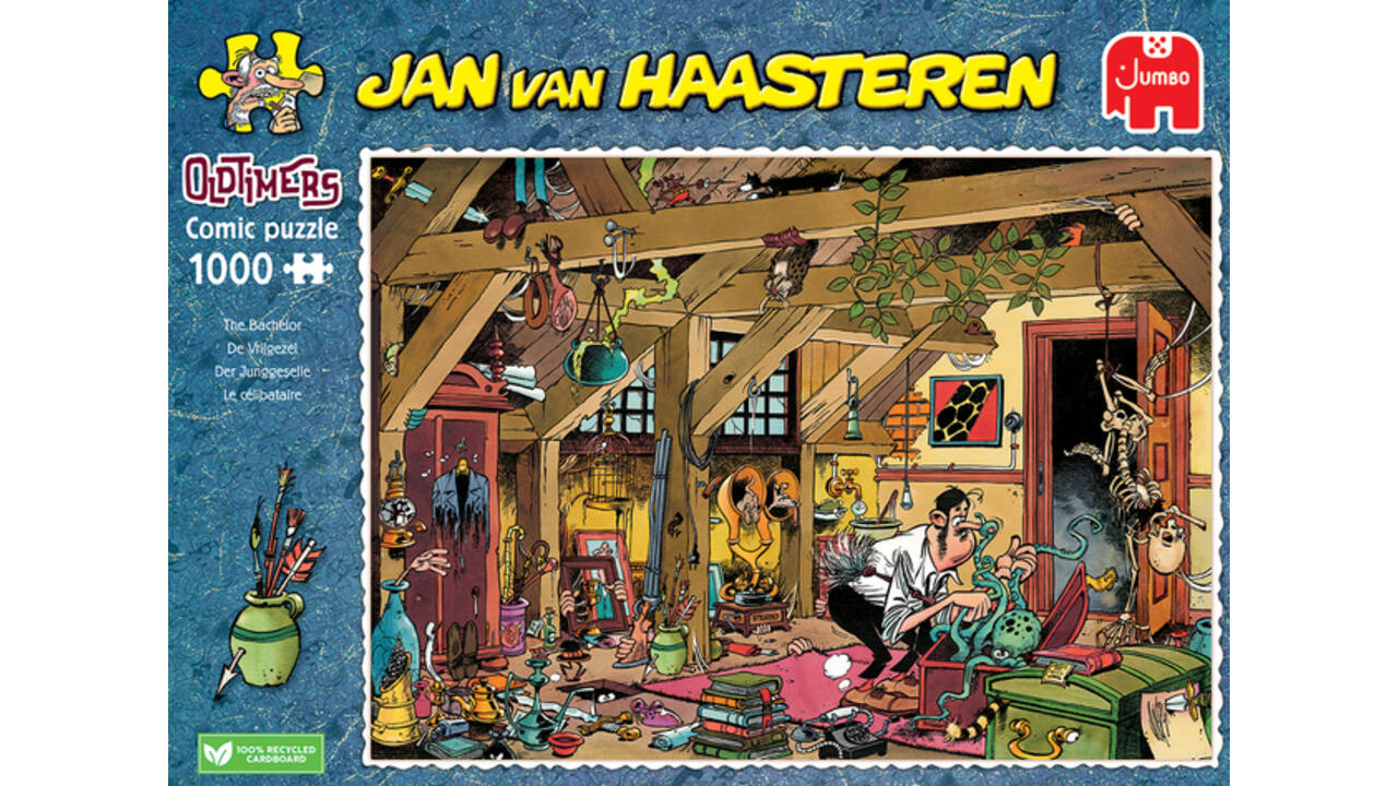Puzzel Jan van Haasteren Oldtimers - De Vrijgezel 1000 stukjes