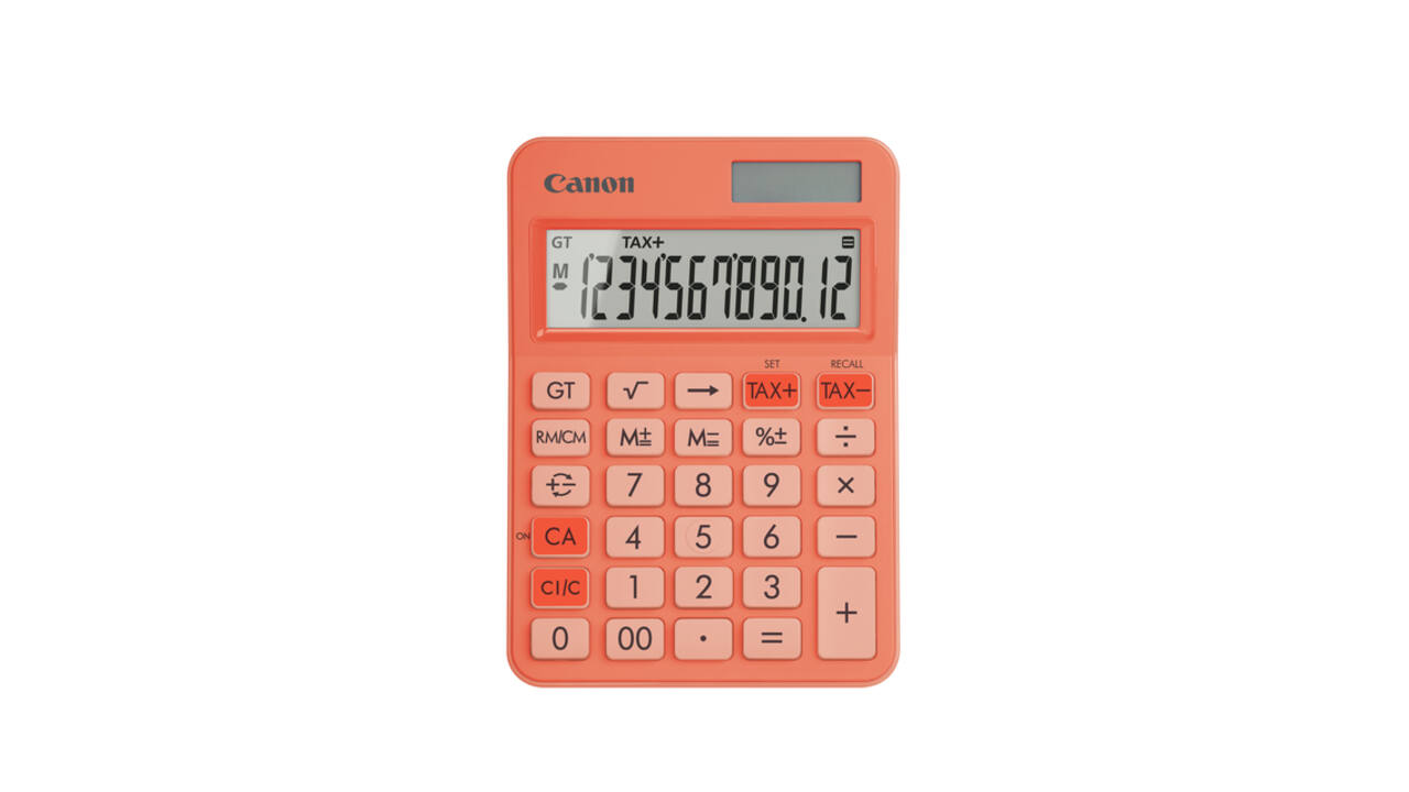 Rekenmachine Canon LS-125KB oranje