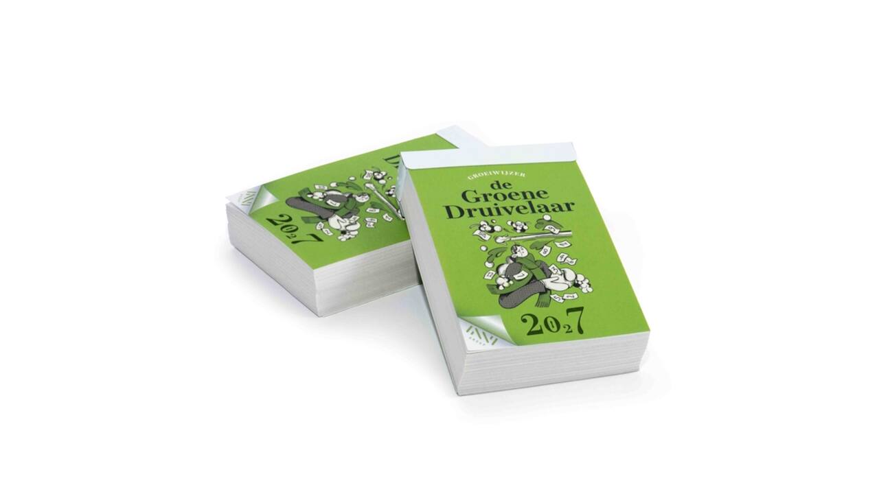 Dagscheurkalender 2027 de Groene Druivelaar