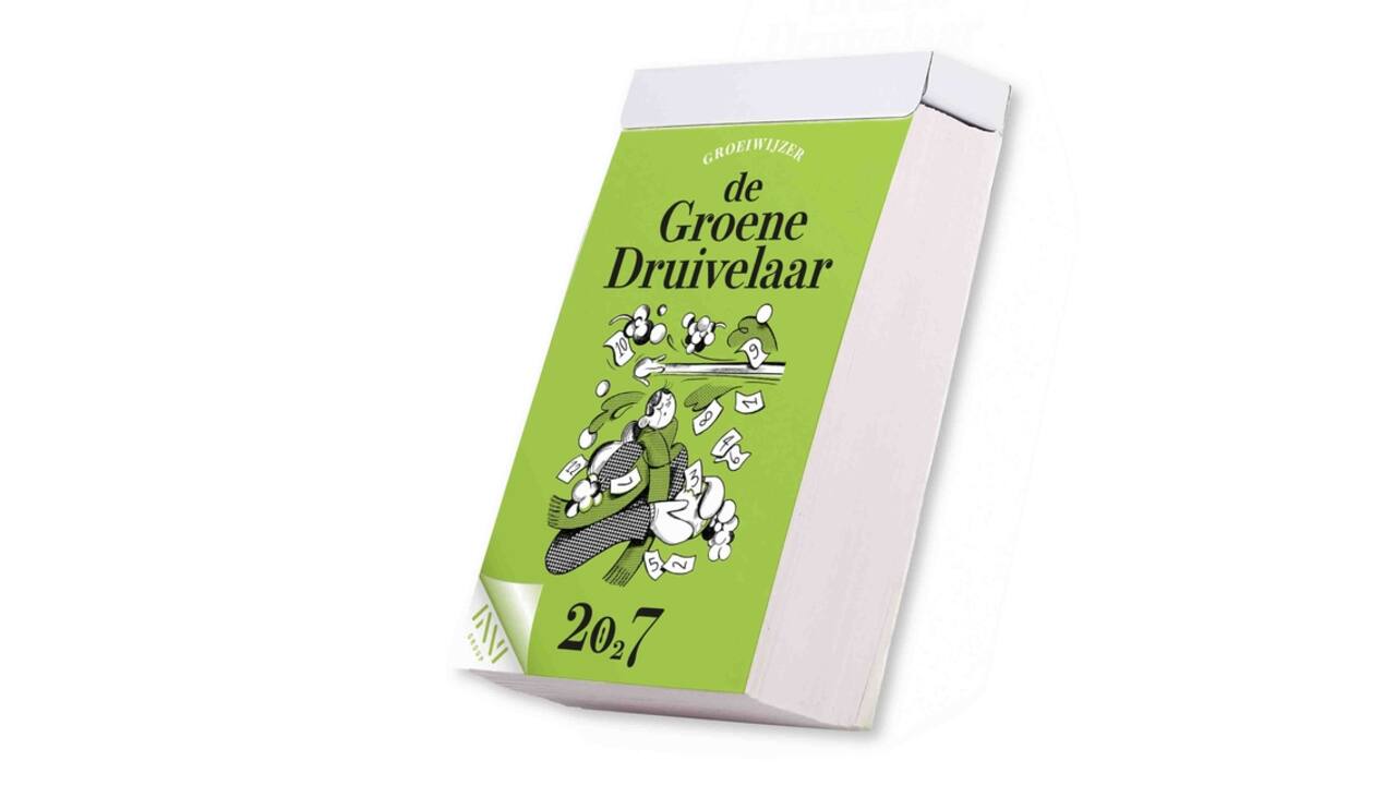 Dagscheurkalender 2027 de Groene Druivelaar