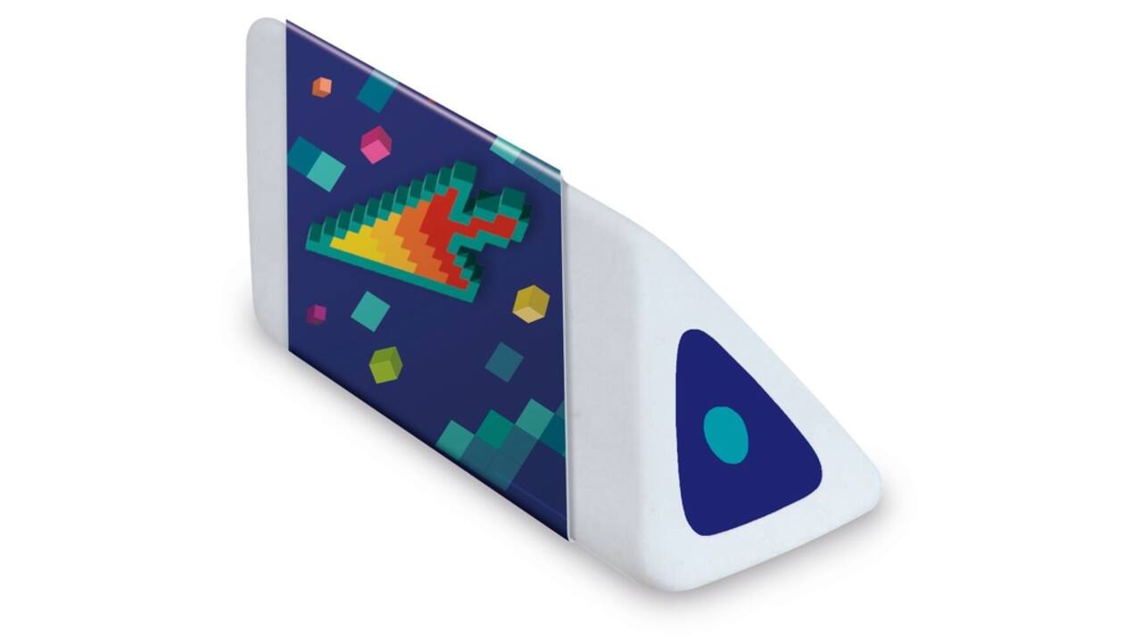 Gum Maped Pixel Party Pyramid display à 24 stuks
