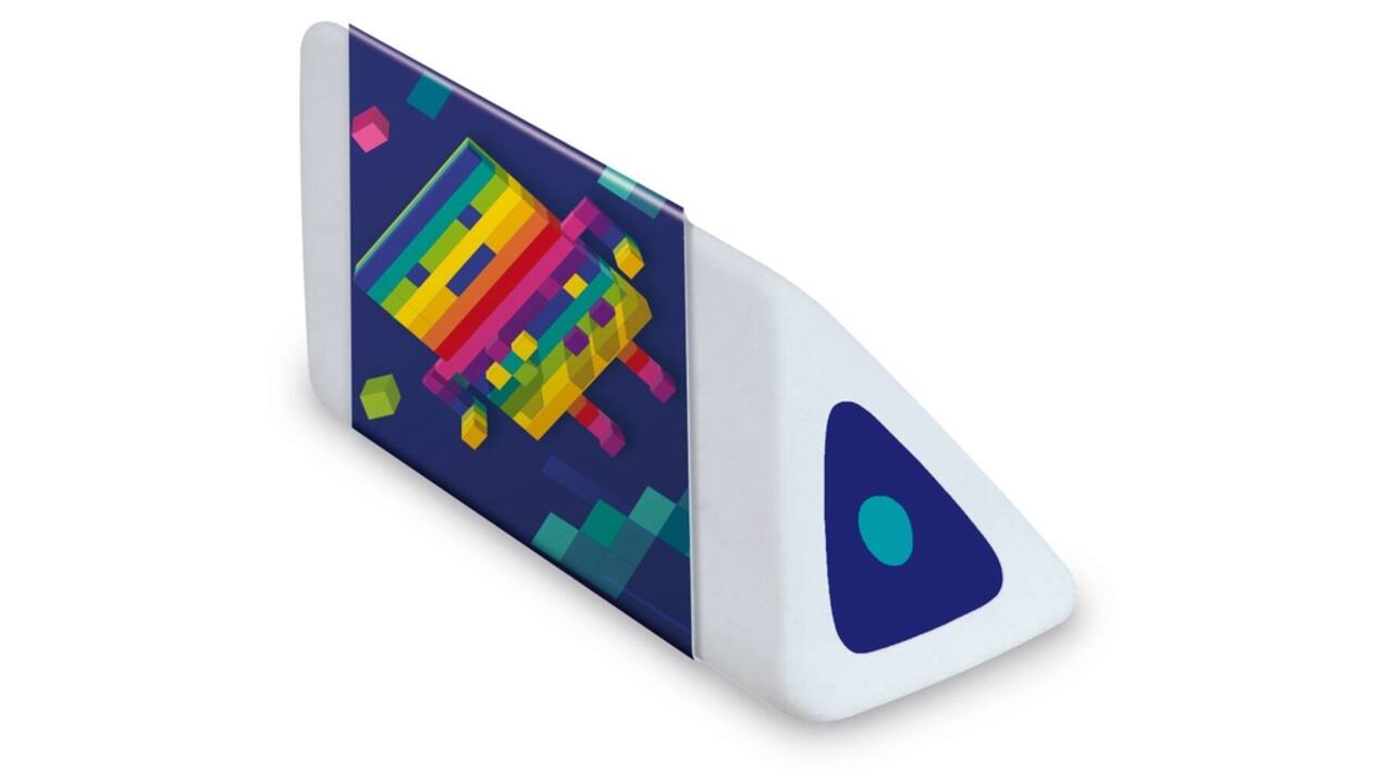Gum Maped Pixel Party Pyramid display à 24 stuks