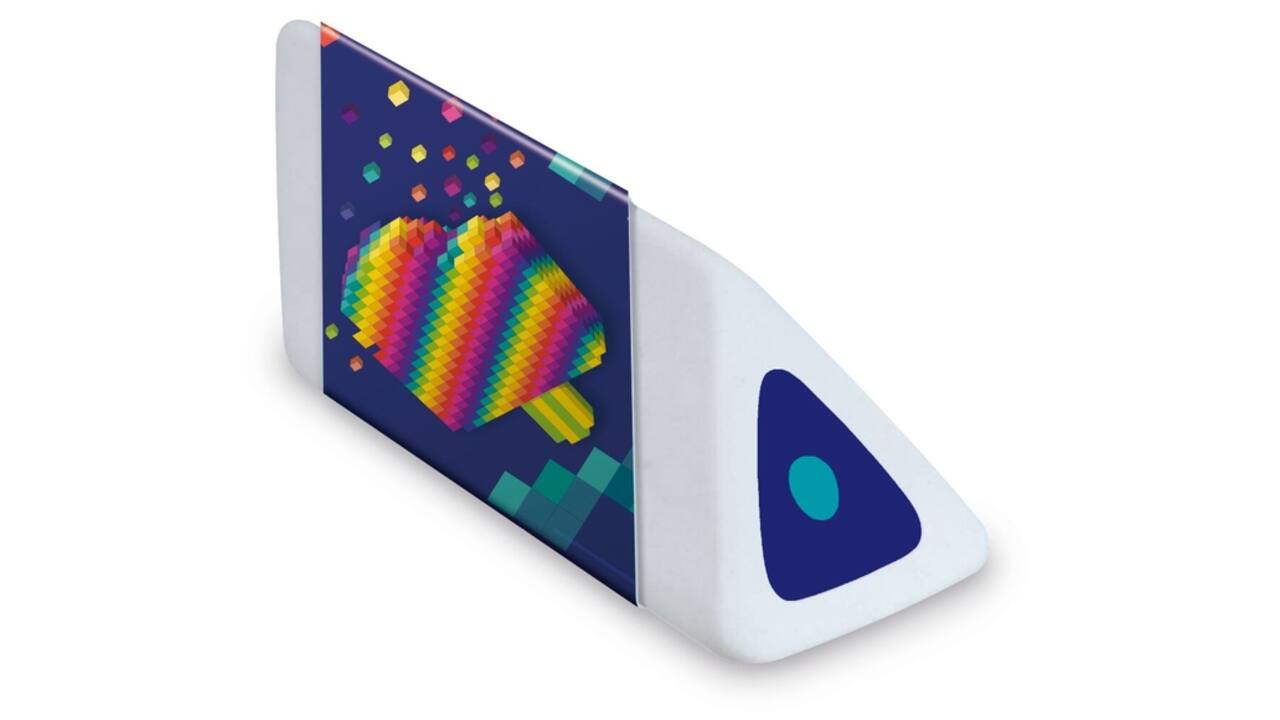 Gum Maped Pixel Party Pyramid display à 24 stuks