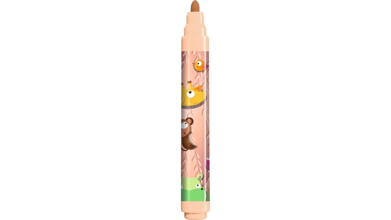Viltstift Maped Jungle Fever Jumbo set à 12 kleuren