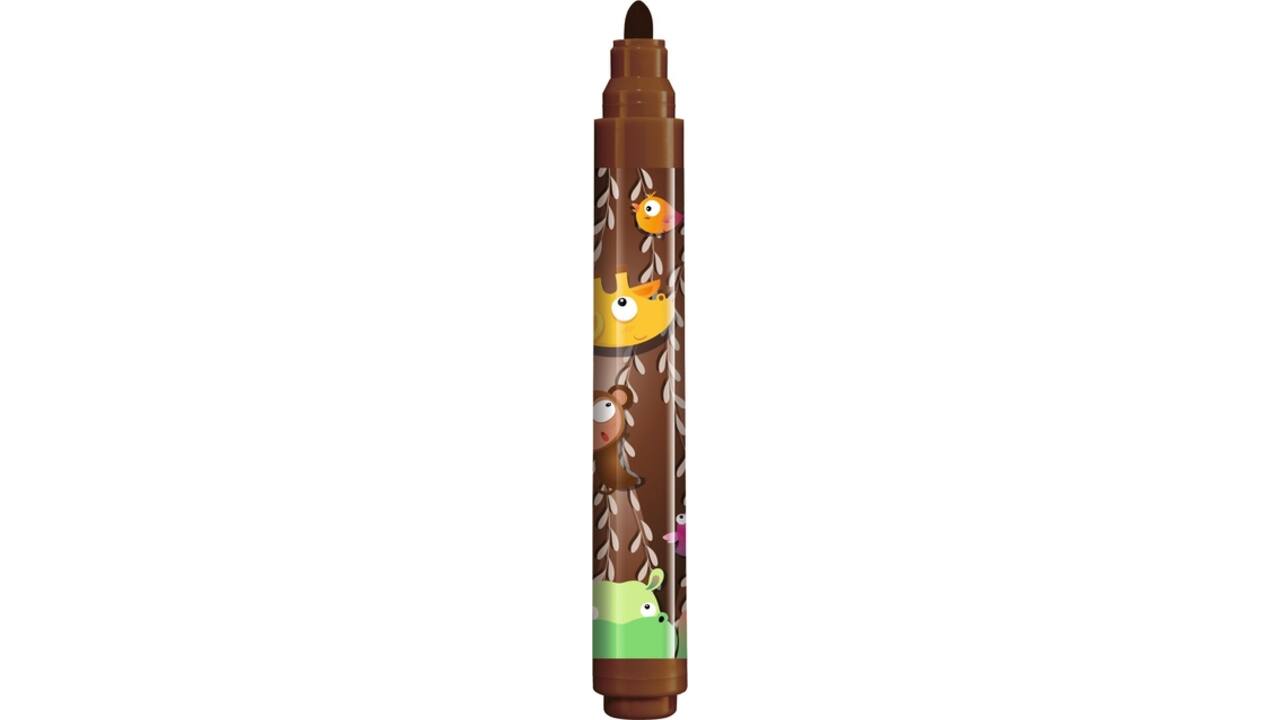 Viltstift Maped Jungle Fever Jumbo set à 12 kleuren