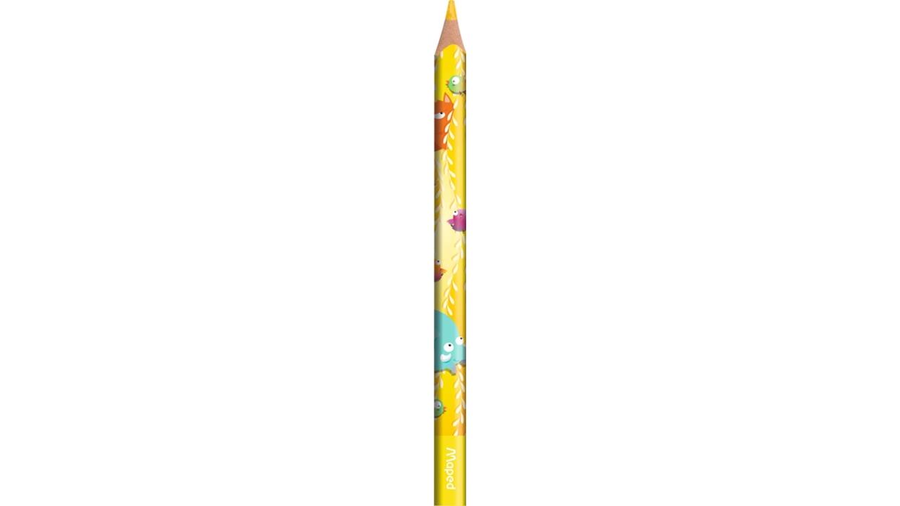 Kleurpotlood Maped Jungle Fever jumbo set à 12 kleuren