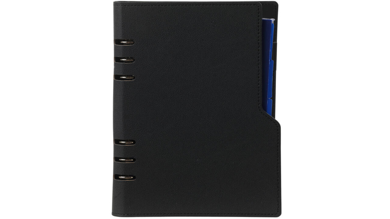 Organizer Kalpa Clipbook A5 inclusief agenda 2026-2027 7dagen/2pagina's nerf zwart