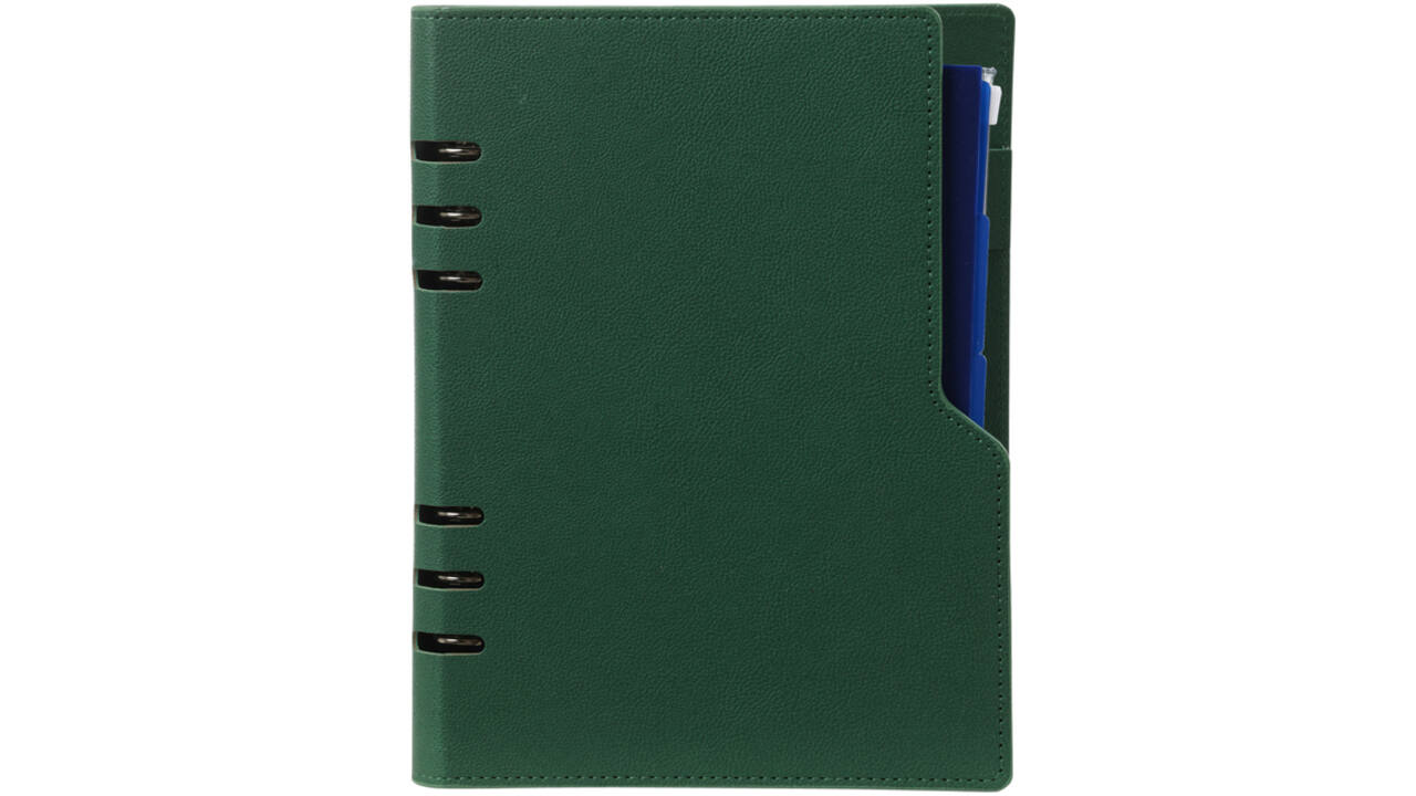 Organizer Kalpa Clipbook A5 inclusief agenda 2026-2027 7dagen/2pagina's groen
