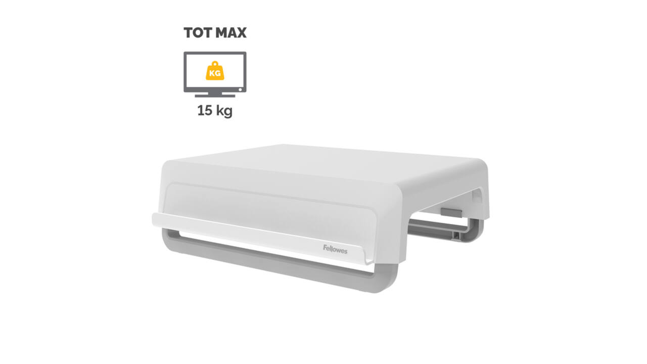 Monitorstandaard Fellowes Breyta wit