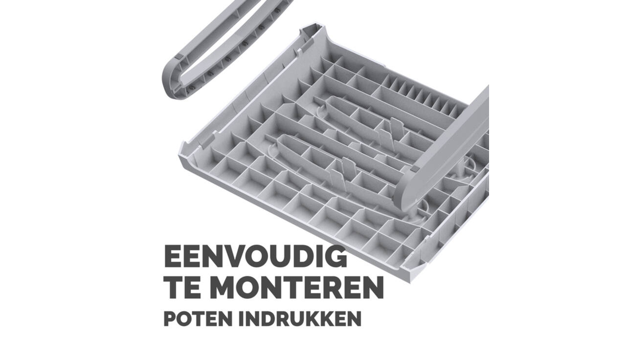 Voetensteun Fellowes Breyta wit