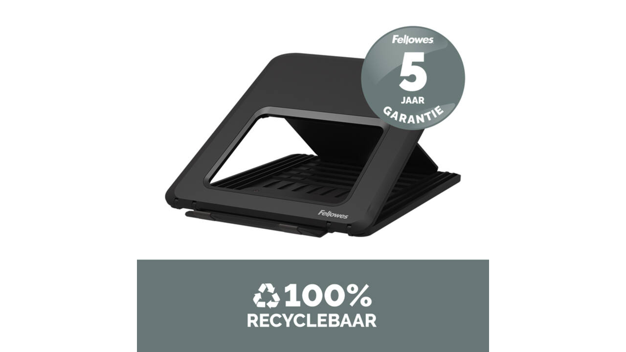 Laptopstandaard Fellowes Breyta zwart