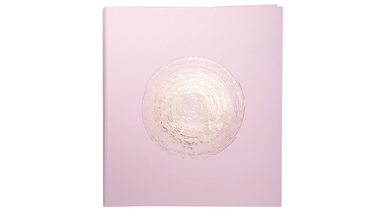 Fotoalbum Exacompta 29x32cm 60 witte pagina's Ellipse roze
