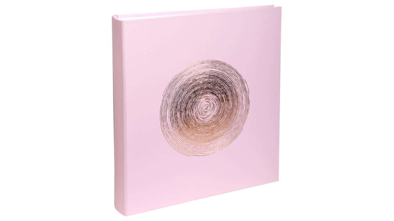 Fotoalbum Exacompta 29x32cm 60 witte pagina's Ellipse roze